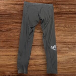 Adidas Techfit Compression Tights XL Mens ClimaCool Gray Running